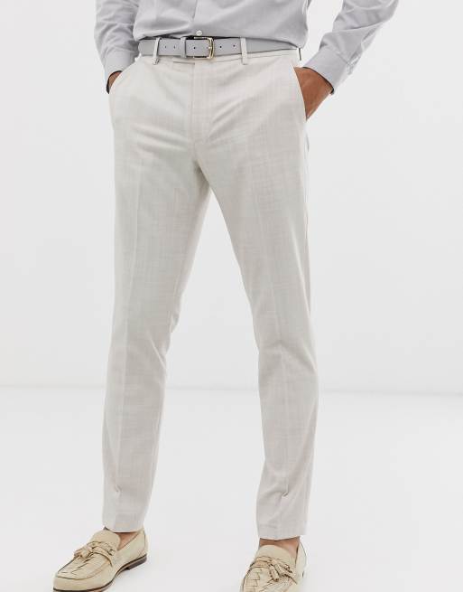 Skinny jakkesæt til bryllup med konisk snit fra ASOS DESIGN, 3 af 4