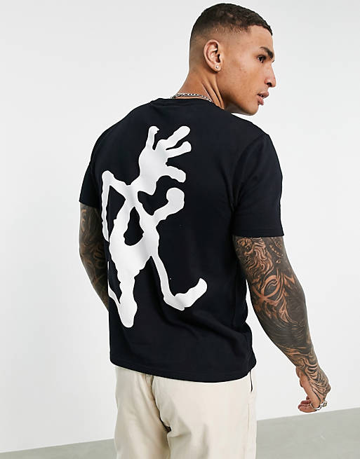 T-Shirts & Vests Gramicci big running man t-shirt in black 