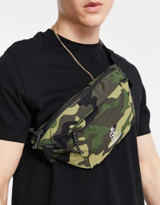 Gramicci body bag in camo | ASOS