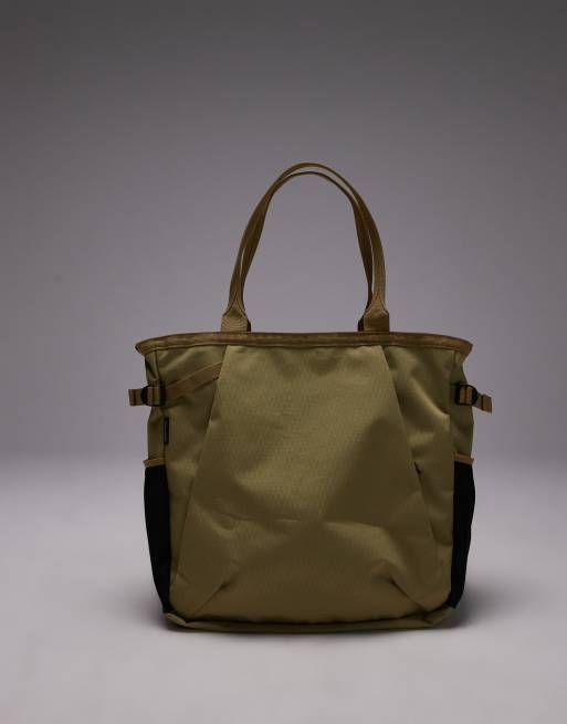 Gramicci - Borsa shopping in cordura verde scuro stile trekking, 2 di 4