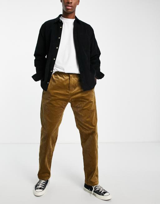 Gramicci - Broek van corduroy met stretch in bruin