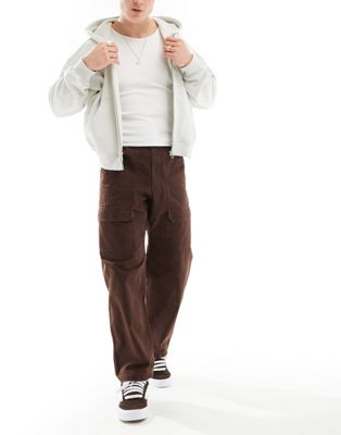 Gramicci canvas pocket trouser in dark beige