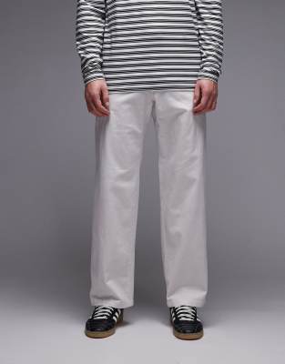 Gramicci Cliff relaxed fit pants in shell  beige