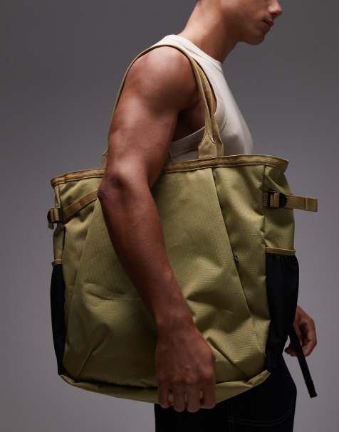 Gramicci cordura climbing tote bag in dark green - view 1
