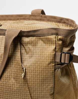 Shop Gramicci Cordura Tote Bag In Neutral