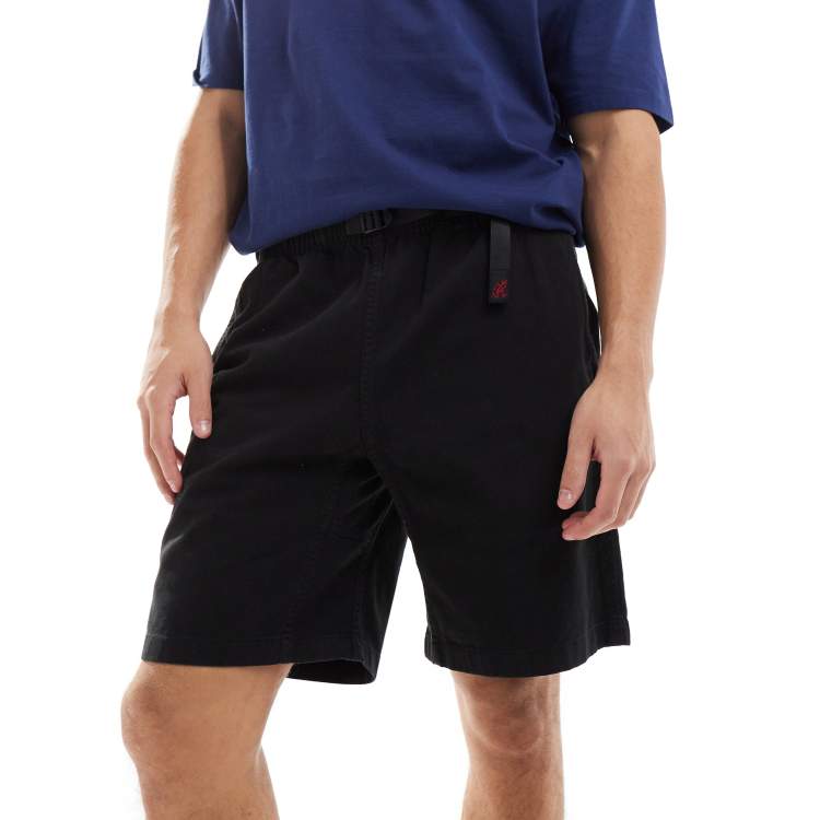 Gramicci cotton twill G Shorts in black | ASOS