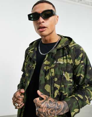 Gramicci shell field parka in camo - ASOS Price Checker
