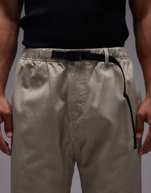 Gramicci - G-broek met toelopende pijpen in beige, 4 van 5