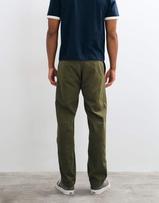 Gramicci G-pant pantaloni affusolati verde oliva, 5 di 5