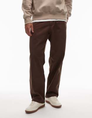 Gramicci Gramicci G-pant straight leg trousers in brown