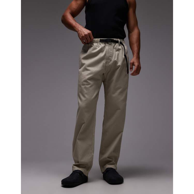 Gramicci G-Pant tapered pants in beige | ASOS