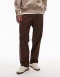 [Gramicci] Gramicci G-Pants straight leg pants in brown W36-38 BROWN