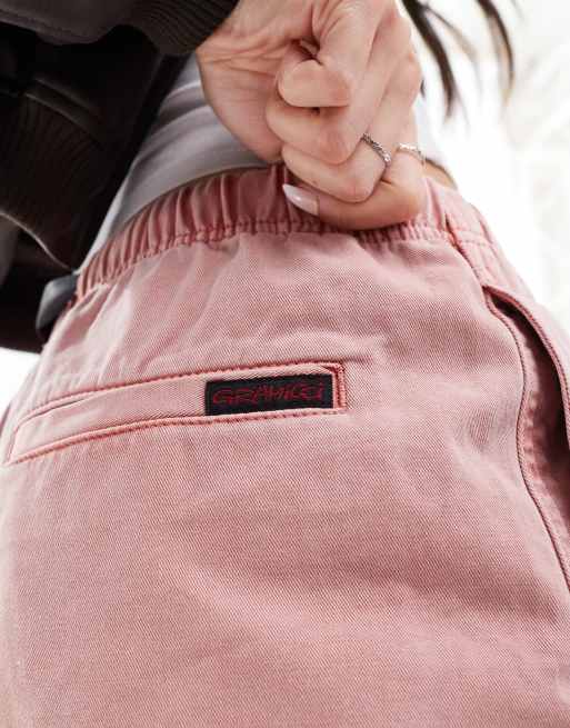 Gramicci - G - Pink shorts med pigmentfarve i bomuldstwill, 2 af 5