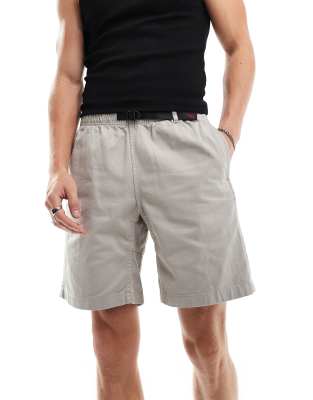 Gramicci - G-Short - Pantaloncini in twill di cotone color pietra