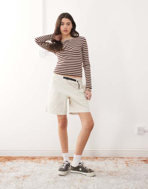 Gramicci - G - Shorts in grijsbeige - view 1