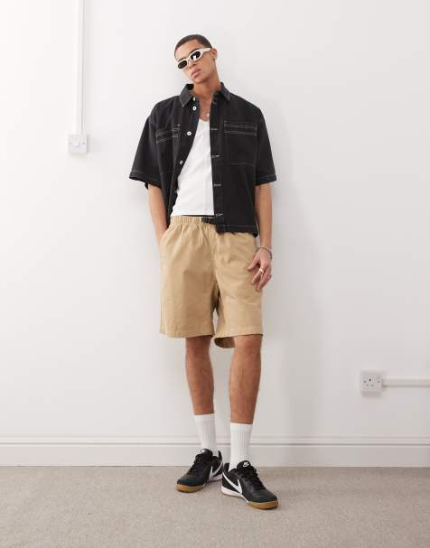 Gramicci G shorts in Khaki - view 1