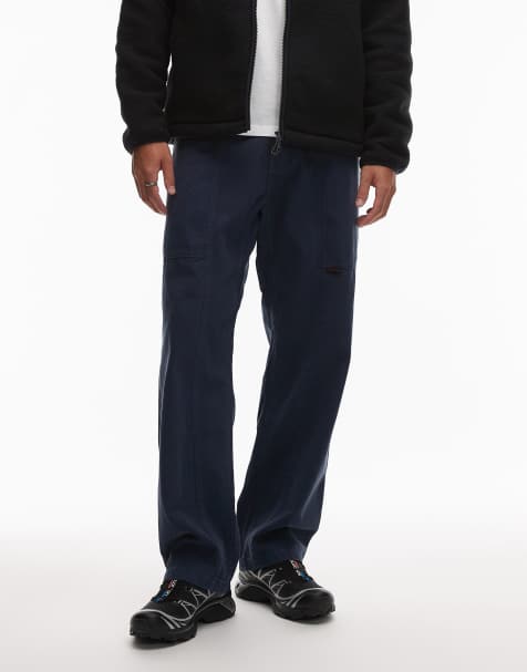 Gramicci gadget loose fit pants in navy - view 1