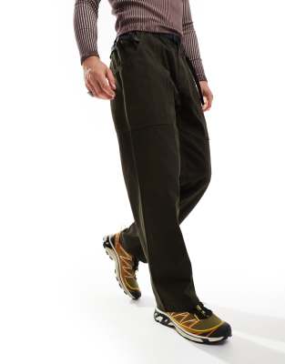 gadget pants in dark brown