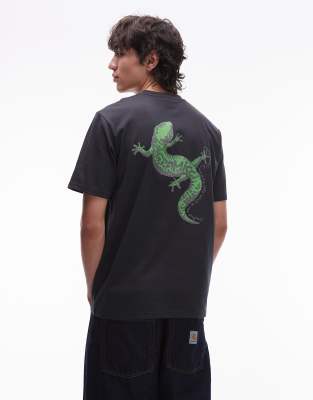 Gramicci Gecko T-shirt In Black