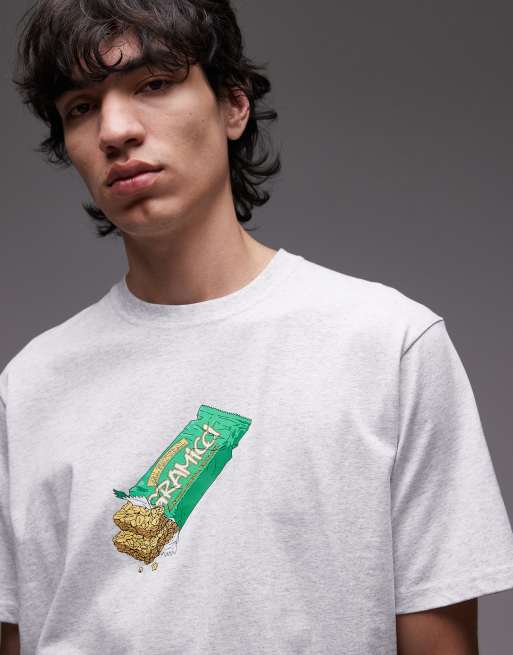 Gramicci granola bar t-shirt in grey, 5 of 5