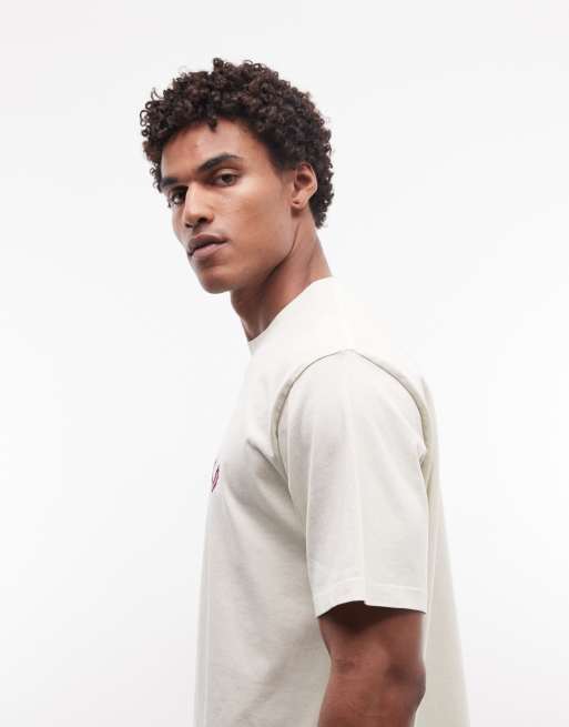 Gramicci graphic print bone t-shirt in ecru, 5 of 5