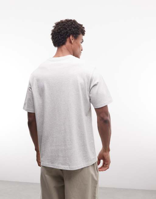 Gramicci graphic print t-shirt in grey marl, 5 of 5