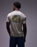 [Gramicci] Gramicci hurricane t-shirt in beige-Neutral XL BEIGE