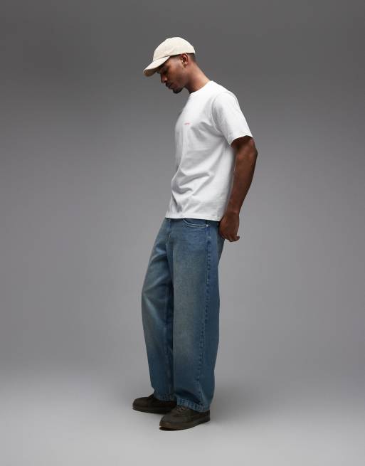 Gramicci ice sculpture short sleeve tee with back graphic in white, 2 of 5
