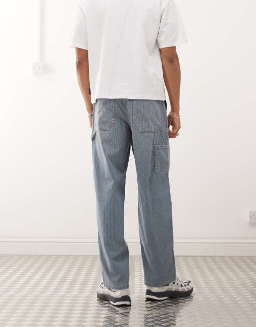 Gramicci – Japanese Hickory – Blå arbetsbyxor i denim, 2 av 5