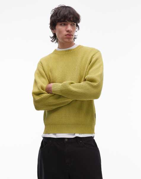 Gramicci knit sweater in light green - view 1