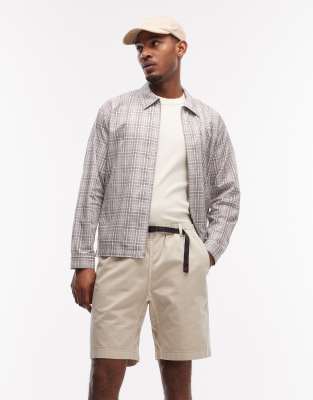 Locker geschnittene G-Shorts in pigmentiertem Sand-Neutral Neutral W36-38