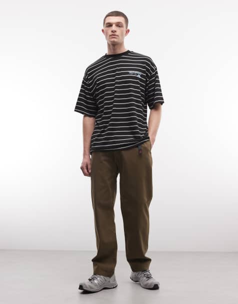 Gramicci loose fit G pant in bark pigment - view 1