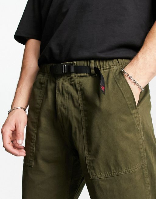 Gramicci LOOSE TAPERED PANT Green - OLIVE