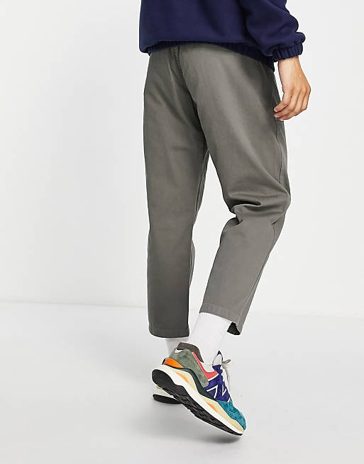  Gramicci loose tapered trousers in grey 