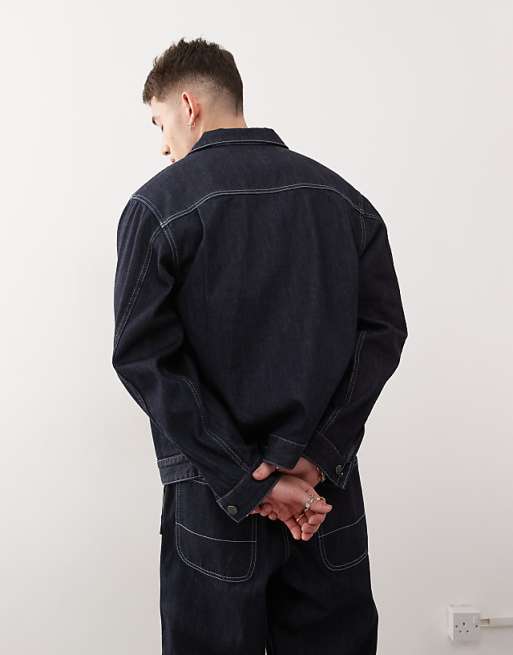 Gramicci meadows ranch jacket in raw rinse - part of a set Gramicci meadows ranch jacket in raw rinse - part of a set