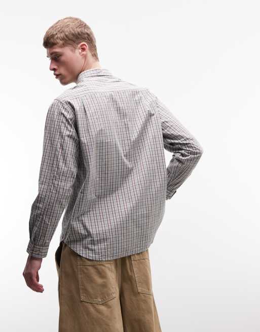 Gramicci - Millwood - Chemise manches longues en popeline à carreaux - Multicolore, 4 de 5