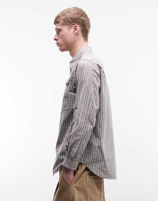 Gramicci - Millwood - Chemise manches longues en popeline à carreaux - Multicolore, 5 de 5