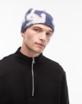 [Gramicci] Gramicci mohair Burly Runningman beanie in navy No Size NAVY