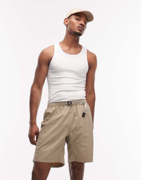 Gramicci nylon packable relaxed fit G-short in milk tea - view 1