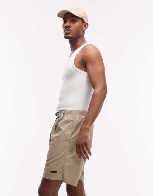 Gramicci nylon packable relaxed fit G-short in milk tea, 3 of 5