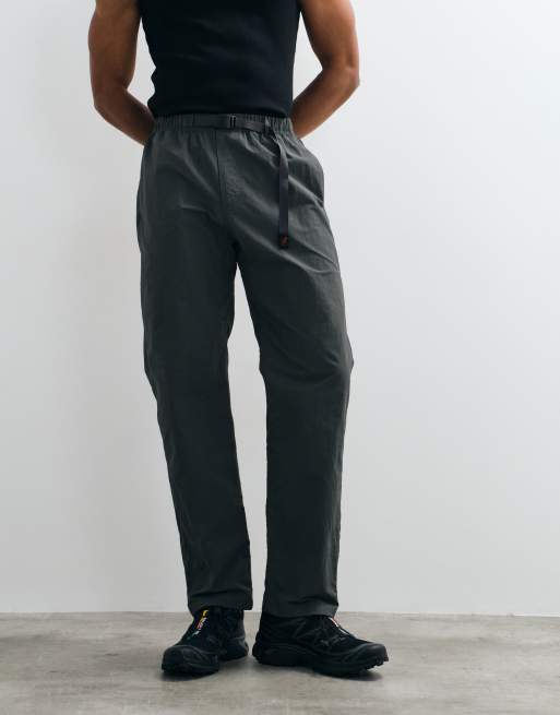 Gramicci nylon tapered pants in charcoal, 2 of 5