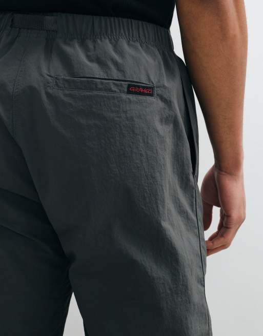 Gramicci nylon trousers in charcoal, 5 of 5