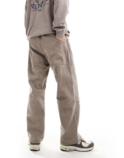 Gramicci O.G. canvas mountain pants in oat | ASOS Gramicci O.G. canvas mountain pants in oat | ASOS