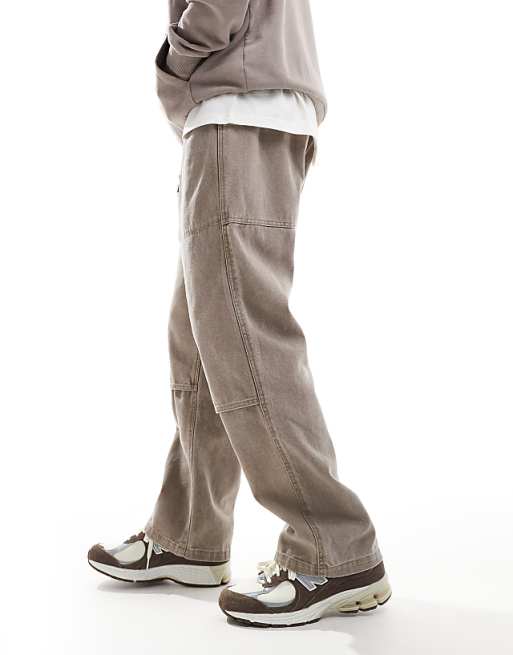 Gramicci O.G. canvas mountain pants in oat | ASOS Gramicci O.G. canvas mountain pants in oat | ASOS