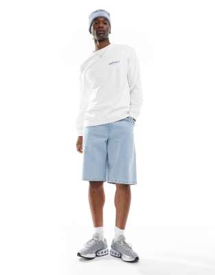 Gramicci Original Freedom Graphic Long Sleeve T-shirt In White