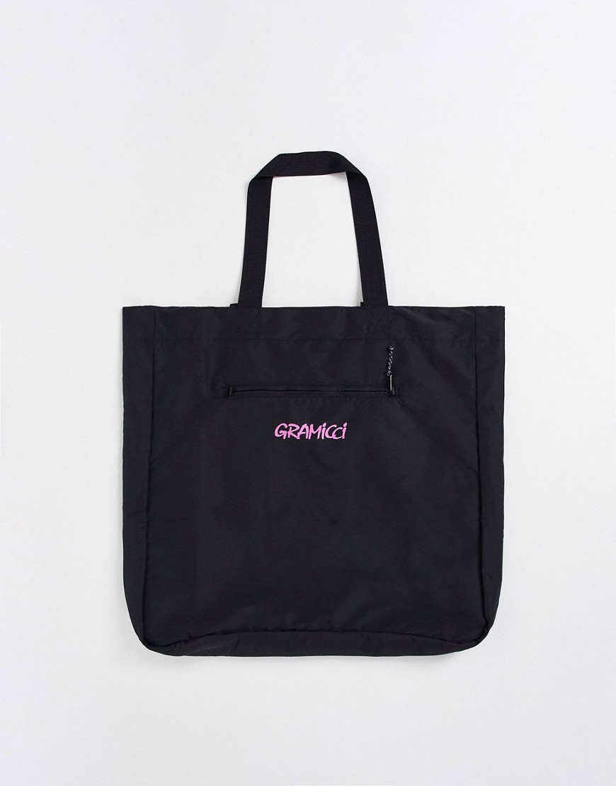 Gramicci Packable Shell Tote Bag In Black | ModeSens