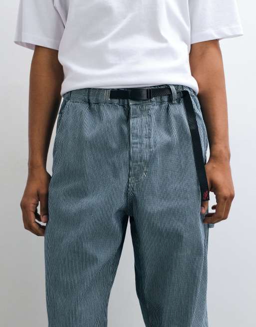 Gramicci pantalón worker teñido sobre hickory en azul marino, 3 de 5