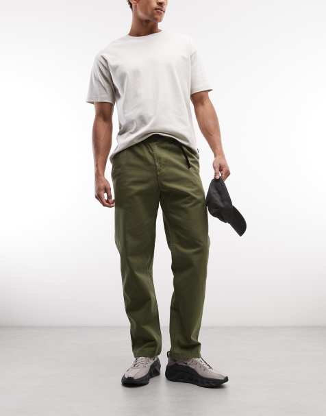 Gramicci - pantalones tapered G-Pant en sage - view 1