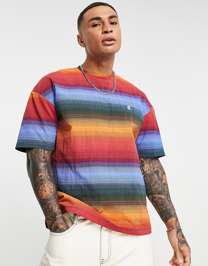 Gramicci - Shell Camp - T-shirt - Multicolore délavé