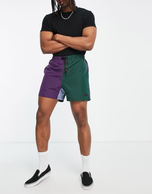 Gramicci - Shell Canyon - Pantaloncini viola multicolore